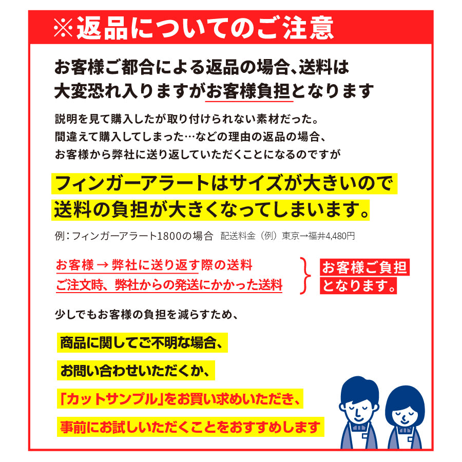 Finger Alert (フィンガーアラート)内・外側カバーセット(クリア)