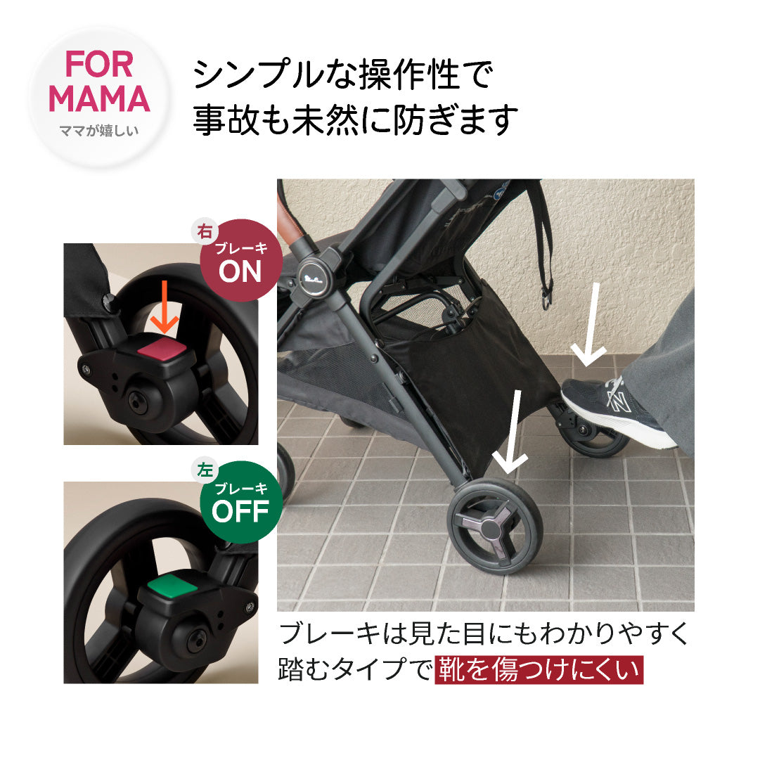 SilverCross(シルバークロス) JET ベビーカー コンパクト AB型 耐荷重25kg【3年保証】(送料無料※一部地域除く)