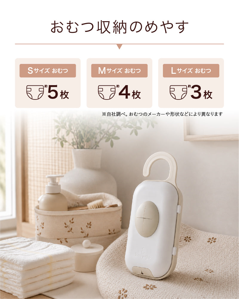 keepigo（キーピゴー）おむつキャディオーガナイザー