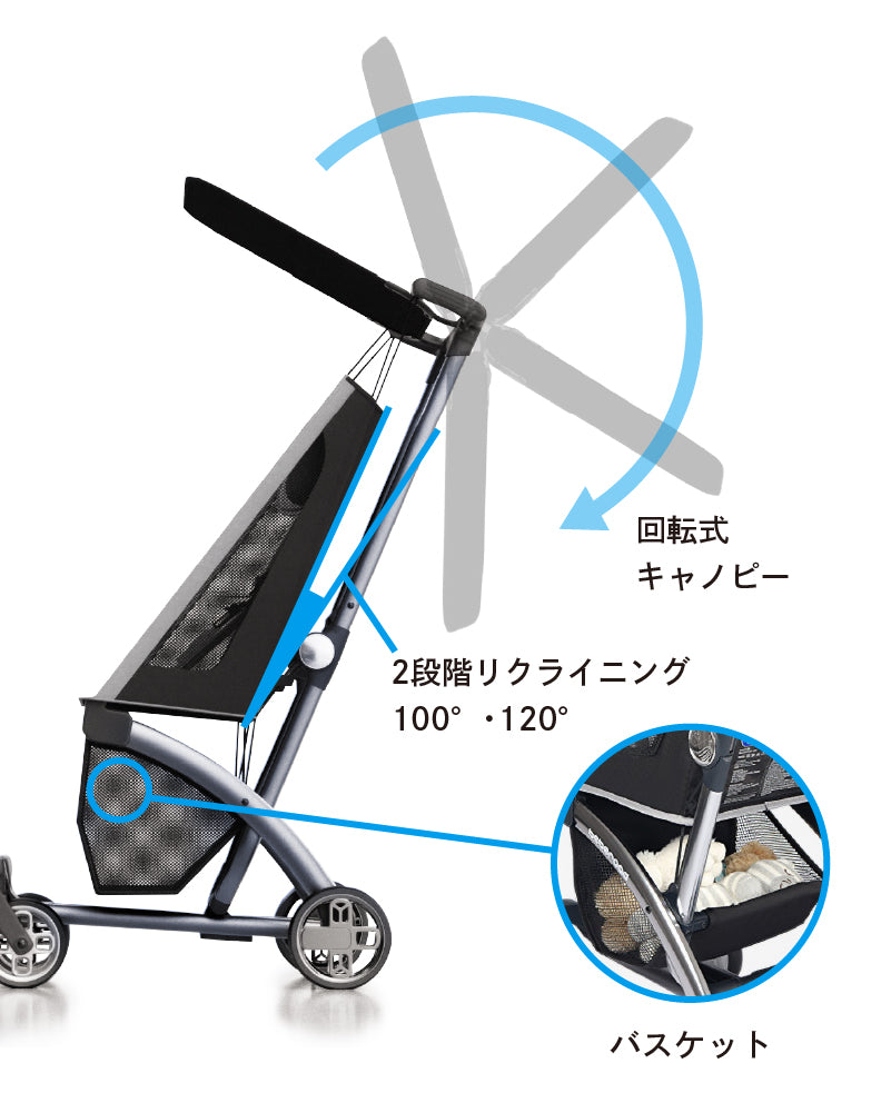 【25％OFF】beberoad R1 ベビーカー B型【1年保証】（送料無料※一部地域除く）